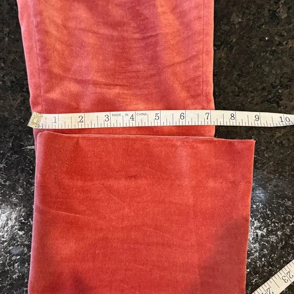 Frame Le Crop Spice Velvet Trousers Size 4 - Picture 9 of 12